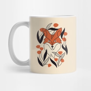 Floral Fox Mug